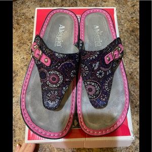 Alegria size 37 worn once inside